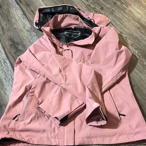 Pink size M raincoat
Only worn a couple of times.